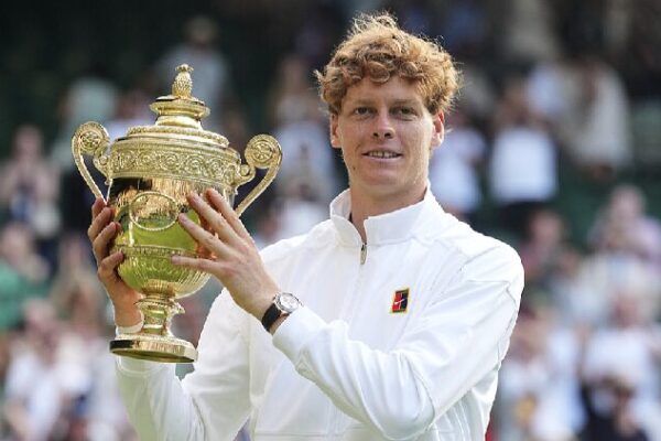 Sinner beats Alcaraz to win Wimbledon men's title