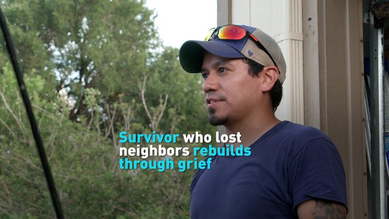 # - My News! Survivor Who Lost Neighbors Rebuilds Through Grief Video Poster