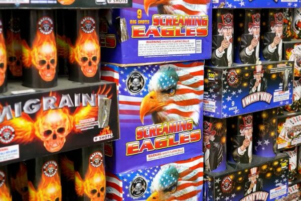 Tariffs Ignite Higher Firework Costs for U.S. Independence Day Tariffs affect U.S. Fourth of July fireworks boom video poster