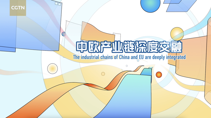 China and EU Deepen Industrial Integration, Boosting Global Trade The industrial chains of China and Europe are deeply integrated video poster