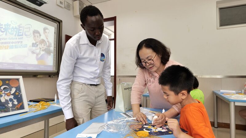 Vocational Training in Summer Camps Bridges Cultures Video Poster 