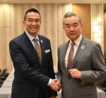Wang Yi Meets with Thai Foreign Minister Maris Sangiampongsa 
